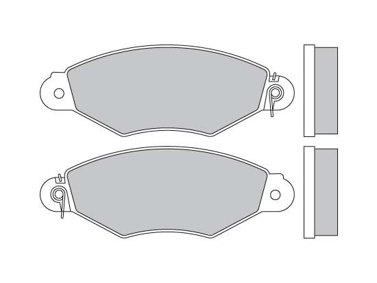 CONTATTO SEGNALAZIONE, USURA PAST. FRENO/MAT. D