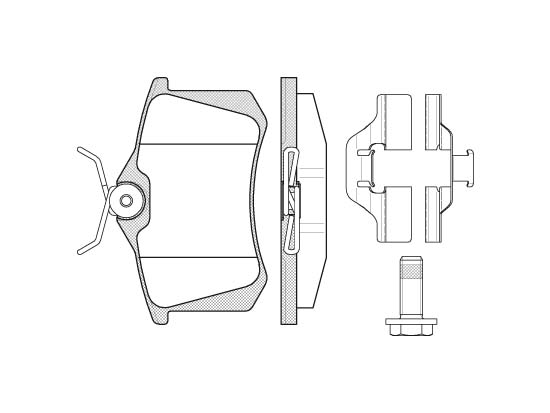 KIT PASTIGLIE FRENO PER ELEVATE PRESTAZIONI
