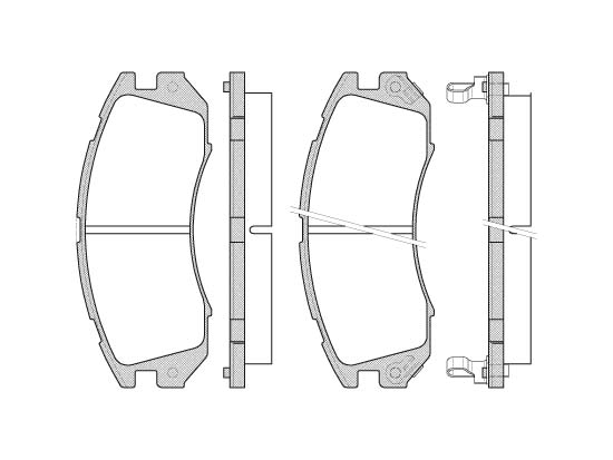 KIT PASTIGLIE FRENO PER ELEVATE PRESTAZIONI