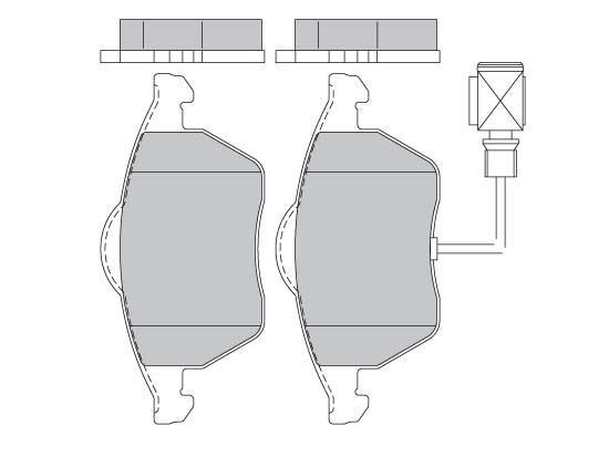 KIT PASTIGLIE FRENO PER ELEVATE PRESTAZIONI