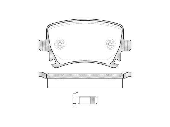 KIT RIPARAZIONE, PINZA FRENO
