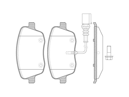 KIT PASTIGLIE FRENO PER ELEVATE PRESTAZIONI