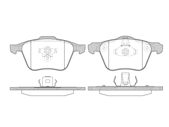 KIT PASTIGLIE FRENO PER ELEVATE PRESTAZIONI
