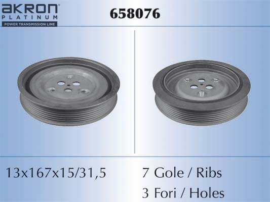 PULEGGIA CINGHIA, ALBERO A GOMITI