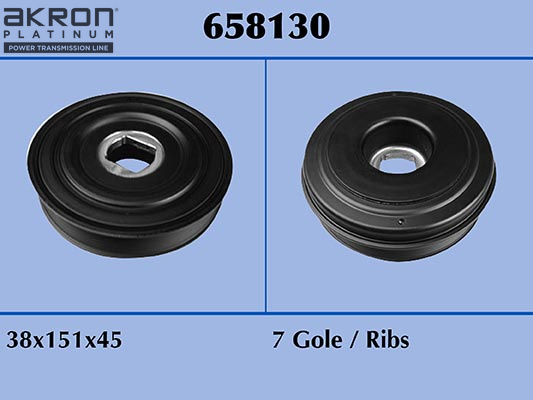 AKRON PULEGGIA CING