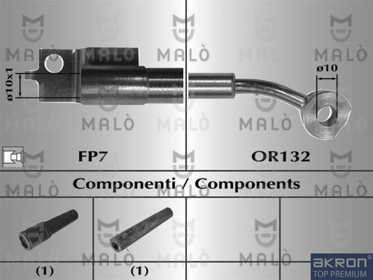FLESSIBILE DEL FRENO - AKRON