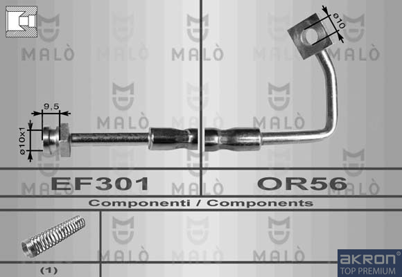 FLESSIBILE DEL FRENO - AKRON