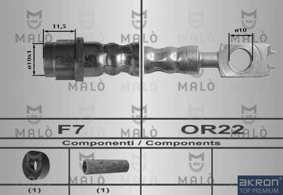 FLESSIBILE DEL FRENO - AKRON