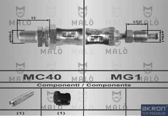 FLESSIBILE DEL FRENO - AKRON
