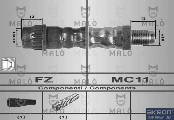 FLESSIBILE DEL FRENO - AKRON