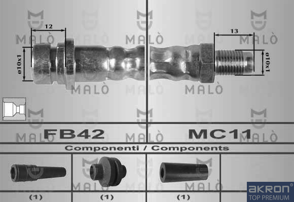 FLESSIBILE DEL FRENO - AKRON