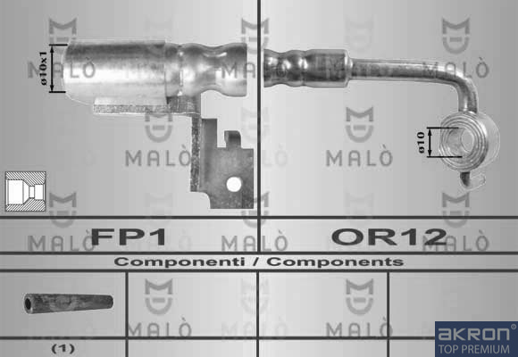 FLESSIBILE DEL FRENO - AKRON