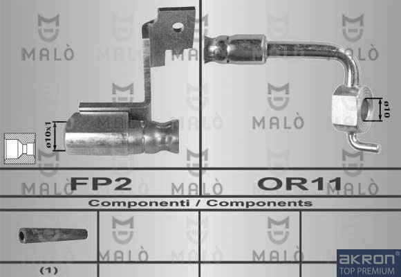 FLESSIBILE DEL FRENO - AKRON