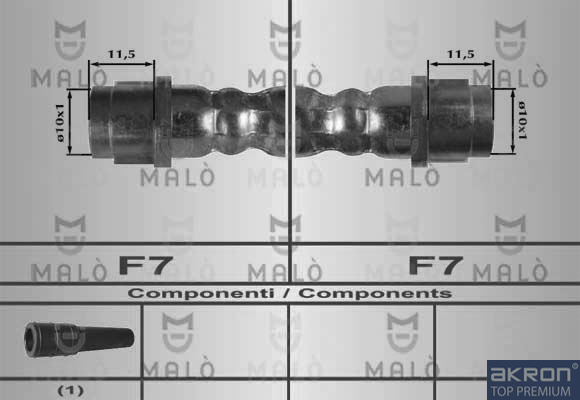 FLESSIBILE DEL FRENO - AKRON