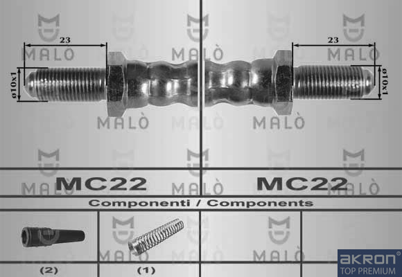 FLESSIBILE DEL FRENO - AKRON