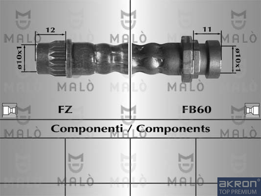 FLESSIBILE DEL FRENO - AKRON