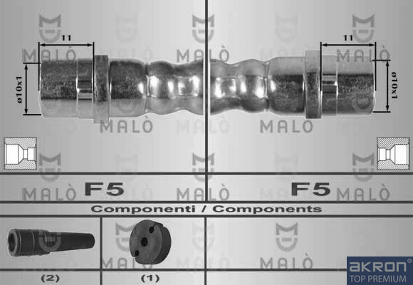 FLESSIBILE DEL FRENO - AKRON