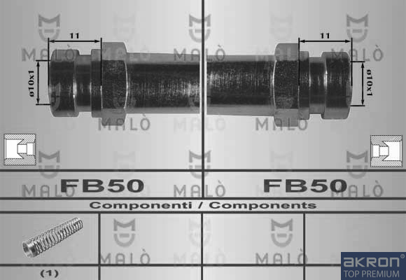 FLESSIBILE DEL FRENO - AKRON