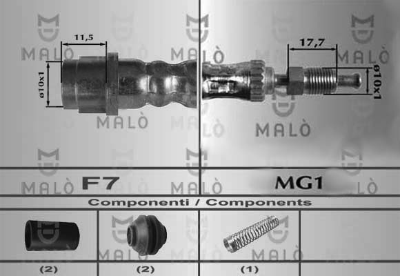 FLESSIBILE DEL FRENO - AKRON