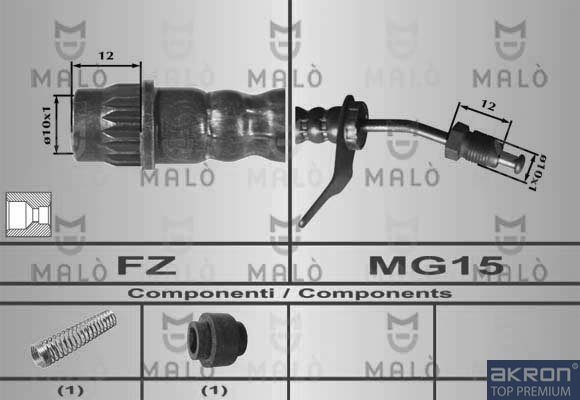 FLESSIBILE DEL FRENO - AKRON