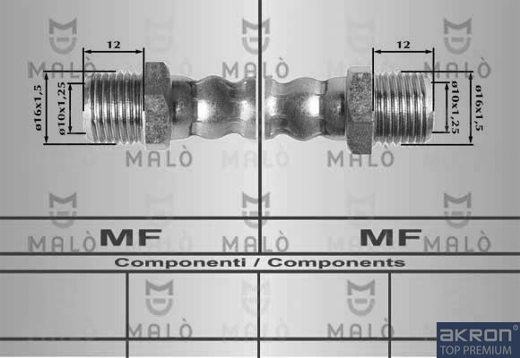 FLESSIBILE DEL FRENO - AKRON