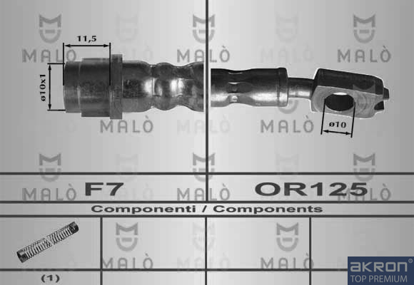 FLESSIBILE DEL FRENO - AKRON