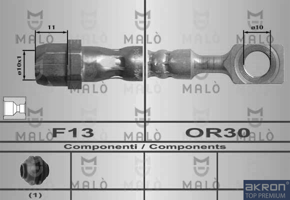 FLESSIBILE DEL FRENO - AKRON