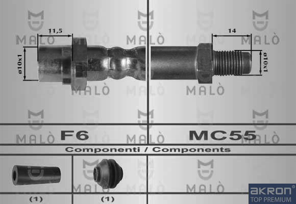 FLESSIBILE DEL FRENO - AKRON