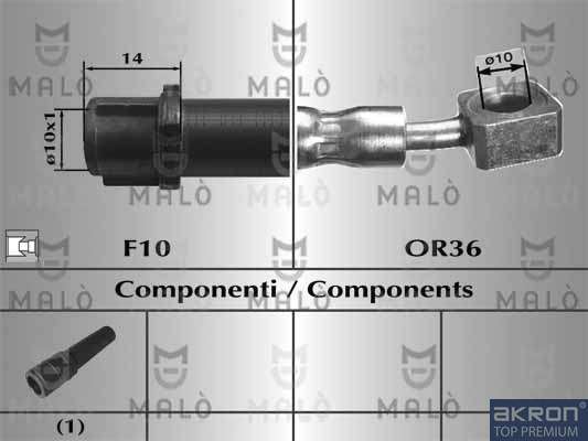 FLESSIBILE DEL FRENO - AKRON