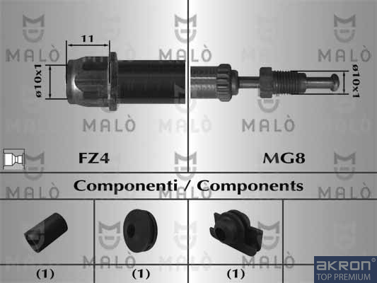 FLESSIBILE DEL FRENO - AKRON