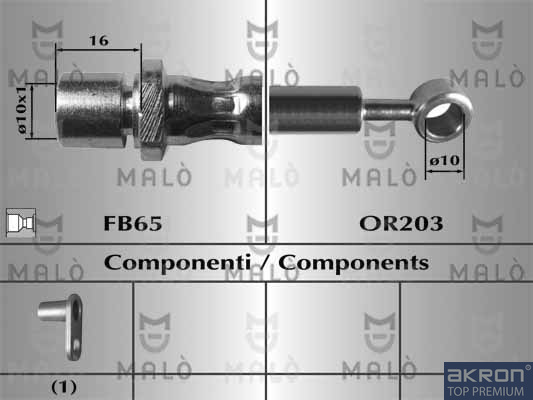 FLESSIBILE DEL FRENO - AKRON
