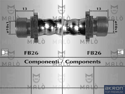 FLESSIBILE DEL FRENO - AKRON
