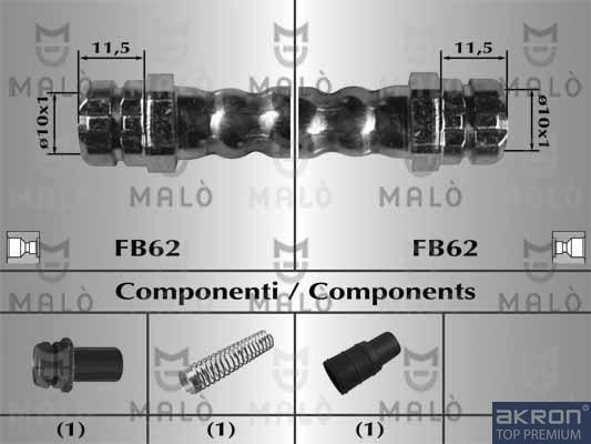 FLESSIBILE DEL FRENO - AKRON