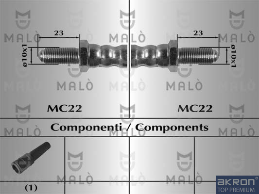 FLESSIBILE DEL FRENO - AKRON