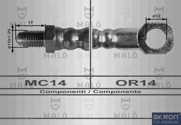 FLESSIBILE DEL FRENO - AKRON