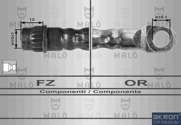FLESSIBILE DEL FRENO - AKRON