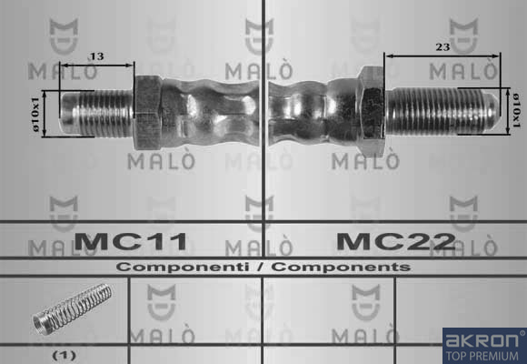 FLESSIBILE DEL FRENO - AKRON