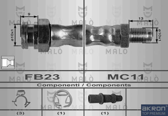 FLESSIBILE DEL FRENO - AKRON