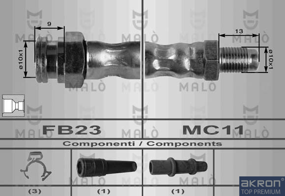 FLESSIBILE DEL FRENO - AKRON