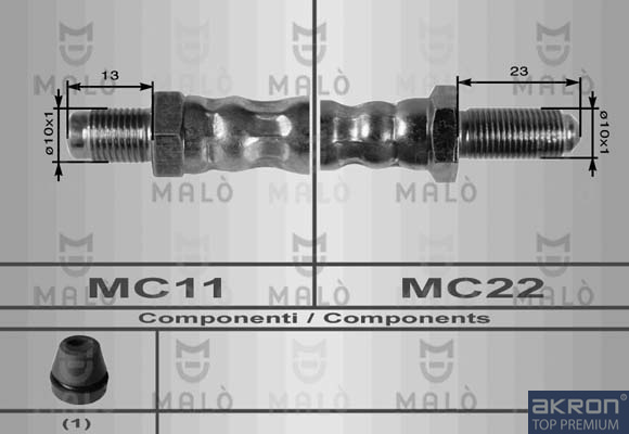 FLESSIBILE DEL FRENO - AKRON