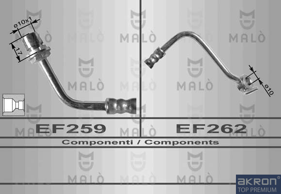 FLESSIBILE DEL FRENO - AKRON