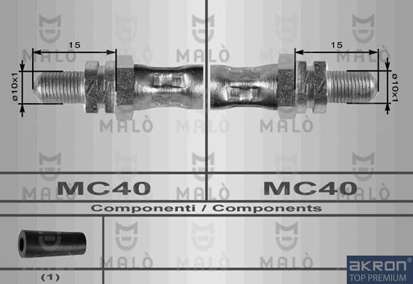 FLESSIBILE DEL FRENO - AKRON