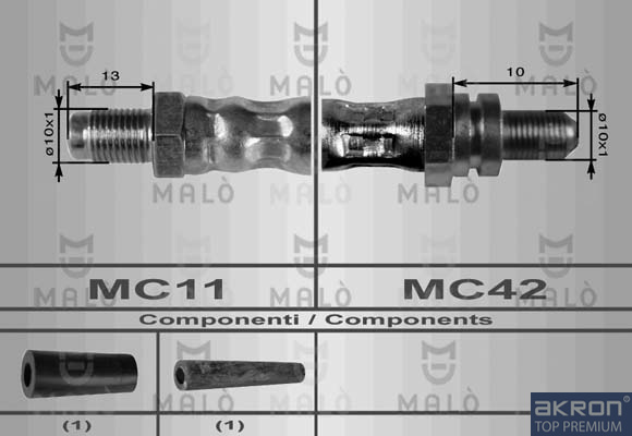 FLESSIBILE DEL FRENO - AKRON