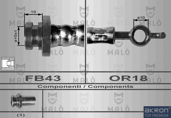 FLESSIBILE DEL FRENO