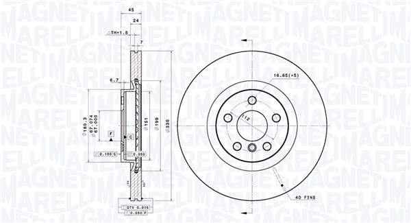BRAKE DISC BMW X2 (F39) BMW X2 (F39)