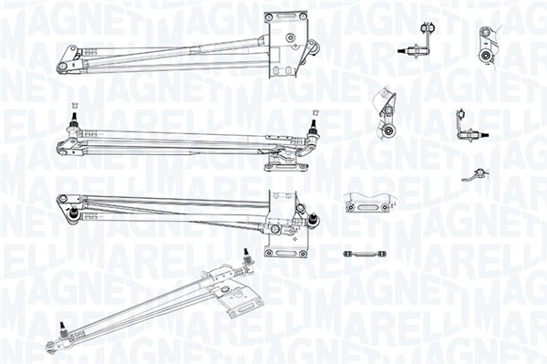 MARELLI KIT PIASTRA TERGICRISTALLO FIAT NUOVO DU