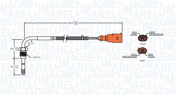 SENS TEMP GAS SCARICO VW GROUP 1.9-2.0 T