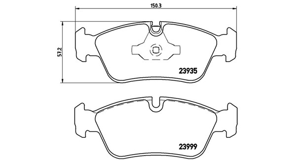 PASTIGLIE FRENO XTRA BMW 3 SERIES