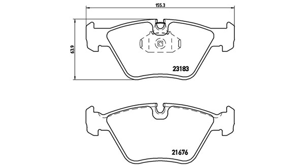 PASTIGLIE FRENO XTRA BMW 3
