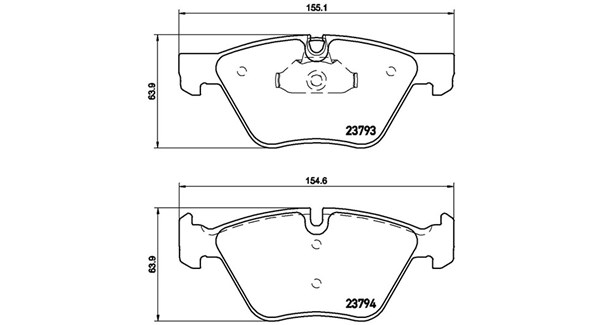 PASTIGLIE FRENO XTRA BMW 3